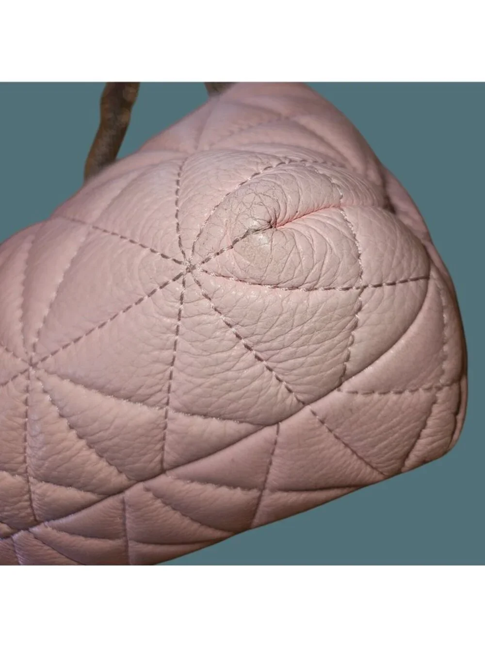Kate Spade Leather Pink Quilted Classic Feminine Quiet Luxury Shoulder Chain Bag